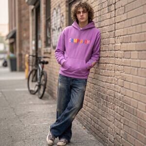 Camp High Collective Hoodie Small Kangaroo Pocket Slouchy Comfy Streetwear
